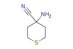 eMolecules​&nbsp;ChemScene / 4-Aminotetrahydro-2H-thiopyran-4-carbonitrile / 100mg / 569145899 / CS-0102101 / 0.000 / 50289-20-8 / MFCD09607997 / 142.220 / C6H10N2S