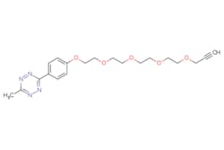 eMolecules​&nbsp;Broadpharm / Methyltetrazine-PEG5-alkyne / 10mg / 268505114 / BP-22444 / 95.000 / 1802907-97-6 / MFCD28334550 / 402.451 / C20H26N4O5