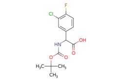 eMolecules​ AstaTech / 2-((TERT-BUTOXYCARBONYL)AMINO)-2-(3-CHLORO-4-FLUOROPHENYL)ACETIC
