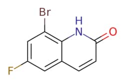 eMolecules​ Pharmablock / 8-bromo-6-fluoro-1H-quinolin-2-one / 25mg / 783663437