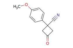 eMolecules​ ChemScene / 1-(4-Methoxyphenyl)-3-oxocyclobutane-1-carbonitrile