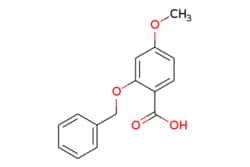 eMolecules​&nbsp;AOBChem USA / 2-(Benzyloxy)-4-methoxybenzoic acid / 250mg / 525254365 / 29186 /  / 13618-49-0 / MFCD09719635 / 258.273 / C15H14O4