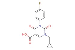 eMolecules​ Synthonix / 1-(cyclopropylmethyl)-3-(4-fluorophenyl)-24-dioxopyrimidine-5-carboxylic
