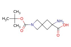 eMolecules​ Pharmablock / 6-amino-2-[(tert-butoxy)carbonyl]-2-azaspiro[3.3]heptane-6-carboxylic