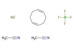 eMolecules​ AstaTech / BIS(ACETONITRILE)(15-CYCLOOCTADIENE)RHODIUM(I)TETRAFLUOROBORATE / 0.1g / 721754370 / A12423 / 98.000 / 32679-02-0 / MFCD06798085 / 380.000 / C12H18BF4N2Rh
