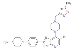 eMolecules​ Medchem Express / CCT 137690 / 5mg / 446259242 / HY-10804 /  / 1095382-05-0 / MFCD18206879 / 551.493 / C26H31BrN8O