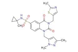 eMolecules​&nbsp;1945950-21-9 | Medchem Express |  PDD 00017273 |  5mg | 437899040 | HY-108360 | MFCD30536372 | 514.62 |  C23H26N6O4S2