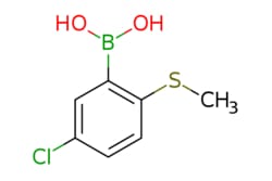 eMolecules​&nbsp;AOBChem USA / 5-Chloro-2-(methythio)phenylboronic acid / 250mg / 532120225 / 24620 /  / 1451392-55-4 / MFCD22543736 / 202.460 / C7H8BClO2S