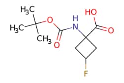 eMolecules​ Pharmablock / 1-[(tert-butoxy)carbonyl]amino-3-fluorocyclobutane-1-carboxylic