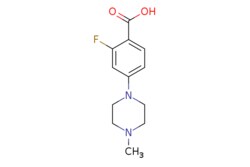 eMolecules​ AstaTech / 2-FLUORO-4-(4-METHYL-1-PIPERAZINYL)BENZOIC ACID