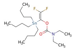 eMolecules​&nbsp;Synthonix - Stock / (22-Difluoro-1-tributylstannylvinyl)-NN-diethylcarbamate / 500mg / 491767912 / D8449 /  / 143366-89-6 / [null] / 468.217 / C19H37F2NO2Sn