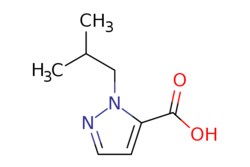 eMolecules​ AOBChem USA / 1-Isobutyl-1H-pyrazole-5-carboxylic acid / 250mg / 650574360 / 56548 /  / 1006493-85-1 / MFCD06805234 / 168.196 / C8H12N2O2