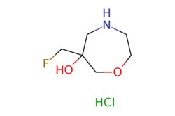 eMolecules​ Pharmablock / 6-(fluoromethyl)-14-oxazepan-6-olhydrochloride