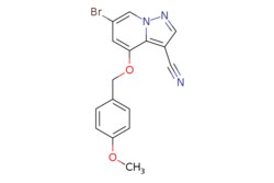 eMolecules​ Pharmablock / 6-bromo-4-[(4-methoxyphenyl)methoxy]pyrazolo[15-a]pyridine-3-carbonitrile
