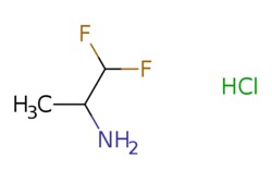 eMolecules​ Pharmablock / 11-difluoropropan-2-amine hydrochloride / 25mg