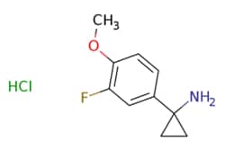 eMolecules​ AstaTech / 1-(3-FLUORO-4-METHOXYPHENYL)CYCLOPROPANAMINE HCL
