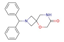 eMolecules​ Pharmablock / 2-benzhydryl-5-oxa-28-diazaspiro[3.5]nonan-7-one