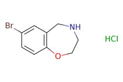 eMolecules​ ChemScene / 7-Bromo-2345-tetrahydrobenzo[f][14]oxazepine hydrochloride / 100mg / 572257179 / CS-0038536 / 0.000 / 740842-72-2 / MFCD26389238 / 264.550 / C9H11BrClNO