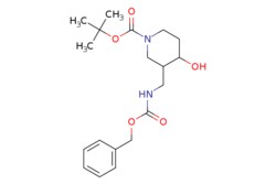 eMolecules​ Pharmablock / tert-butyl 3-(benzyloxycarbonylaminomethyl)-4-hydroxy-piperidine-1-carboxylate