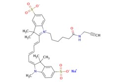 eMolecules​&nbsp;Broadpharm / diSulfo-Cy5 alkyne / 1mg / 296213724 / BP-22532 / 96.000 / 1617497-19-4 / MFCD28385527 / 701.830 / C35H40N3NaO7S2
