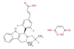 eMolecules​ Medchem Express / AZD9496 (maleate) / 2mg / 446262010 / HY-12870A /  / 1639042-28-6 / MFCD28902196 / 558.554 / C29H29F3N2O6