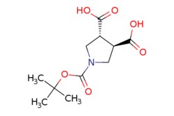 eMolecules​ Pharmablock / (3R4R)-1-tert-butoxycarbonylpyrrolidine-34-dicarboxylic