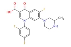eMolecules​&nbsp;108319-06-8 | Medchem Express |  Temafloxacin |  5mg | 632896554 | HY-16487 | MFCD00864828 | 417.388 |  C21H18F3N3O3