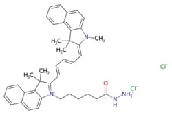eMolecules​&nbsp;Cy5.5 hydrazide | Broadpharm |779.250 | C40H46ClF6N4OP | 95.000 | Cl.F[P-](F)(F)(F)(F)F.CN1\C(=C\C=C\C=C\C2=[N+](CCCCCC(=O)NN)c3ccc4ccccc4c3C2(C)C)C(C)(C)c2c1ccc1ccccc21 | 1mg | 296213681