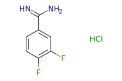 eMolecules​ JW PharmLab LLC / 34-Difluoro-benzamidine hydrochloride / 500mg / 586130744 / 12R0050S / 98.000 / 107392-33-6 / MFCD04114434 / 192.590 / C7H7ClF2N2