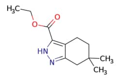 eMolecules​&nbsp;AstaTech / 66-DIMETHYL-4567-TETRAHYDRO-2H-INDAZOLE-3-CARBOXYLIC ACID ETHYL ESTER / 0.25g / 323612103 / F31194 / 95.000 / 1233243-56-5 / MFCD29037499 / 222.288 / C12H18N2O2