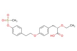 eMolecules​ Medchem Express / Tesaglitazar / 5mg / 724442389 / HY-17444 /  / 251565-85-2 / MFCD07784004 / 408.470 / C20H24O7S