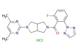 eMolecules​&nbsp;1293284-49-7 | Medchem Express |  Seltorexant (hydrochloride) |  5mg | 523883224 | HY-109012A | 443.91 |  C21H23ClFN7O