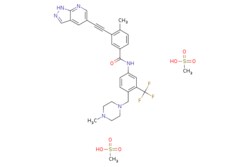 eMolecules​ Medchem Express / Olverembatinib (dimesylate) / 5mg / 533802555 / HY-15666A /  / 1421783-64-3 / MFCD26142656 / 724.770 / C31H35F3N6O7S2