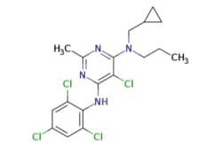 eMolecules​&nbsp;Medchem Express / NBI-27914 / 5mg / 788478207 / HY-135542 /  / 184241-44-9 / MFCD05662281 / 434.190 / C18H20Cl4N4