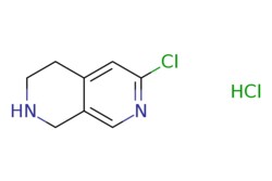 eMolecules​ Pharmablock / 6-chloro-1234-tetrahydro-27-naphthyridinehydrochloride / 25mg / 602878944 / PB97303-1 / 0.000 / 1335053-26-3 / MFCD20528351 / 205.080 / C8H10Cl2N2