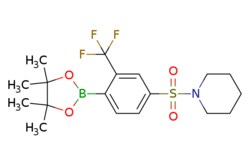 eMolecules​ Ambeed / 1-((4-(4455-Tetramethyl-132-dioxaborolan-2-yl)-3-(trifluoromethyl)phenyl)sulfonyl)piperidine