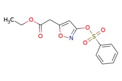eMolecules​ Synthonix / Ethyl 3-[(phenylsulfonyl)oxy]-5-isoxazoleacetate / 10mg / 786491789 / AC80291 /  / 31696-45-4 / [null] / 311.310 / C13H13NO6S