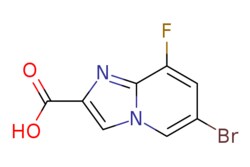 eMolecules​&nbsp;ChemScene / 6-Bromo-8-fluoroimidazo[12-a]pyridine-2-carboxylic acid / 100mg / 632317560 / CS-0099568 / 0.000 / 1260784-00-6 / MFCD13193299 / 259.034 / C8H4BrFN2O2