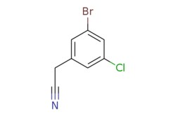 eMolecules​ Ambeed / 2-(3-Bromo-5-chlorophenyl)acetonitrile / 1g / 682930080 / A253355 /  / 1056454-88-6 / MFCD13195464 / 230.490 / C8H5BrClN