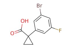 eMolecules​ ChemScene / 1-(3-Bromo-5-fluorophenyl)cyclopropanecarboxylic
