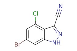 eMolecules​ Pharmablock / 6-bromo-4-chloro-1H-indazole-3-carbonitrile /