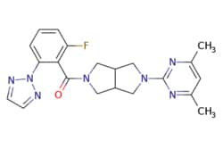 eMolecules​&nbsp;Medchem Express / Seltorexant / 5mg / 523883223 / HY-109012 /  / 1293281-49-8 / [null] / 407.453 / C21H22FN7O