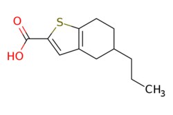 eMolecules​ AstaTech / 5-PROPYL-4567-TETRAHYDROBENZO[B]THIOPHENE-2-CARBOXYLIC ACID / 0.25g / 696740255 / D73369 / 98.000 / 667436-13-7 / MFCD03900514 / 224.320 / C12H16O2S