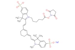eMolecules​&nbsp;Broadpharm / diSulfo-Cy7 NHS Ester / 1mg / 296213715 / BP-22541 / 96.000 / 1603861-95-5 / MFCD28385520 / 827.940 / C41H46N3NaO10S2
