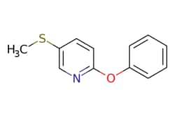 eMolecules​&nbsp;AOBChem USA / 5-(methylthio)-2-phenoxypyridine / 250mg / 768969564 / 98845 /  / 2387017-19-6 / [null] / 217.290 / C12H11NOS