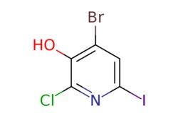 eMolecules​ AOBChem USA / 4-Bromo-2-chloro-6-iodopyridin-3-ol / 250mg /