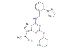 eMolecules​&nbsp;Medchem Express / LDC4297 / 5mg / 446261598 / HY-12653 /  / 1453834-21-3 / MFCD28411427 / 432.532 / C23H28N8O