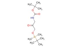 eMolecules​&nbsp;Ambeed / tert-Butyl (3-((tert-butyldimethylsilyl)oxy)-2-oxopropyl)carbamate / 5g / 497026851 / A225769 /  / 184429-84-3 / MFCD24466259 / 303.474 / C14H29NO4Si