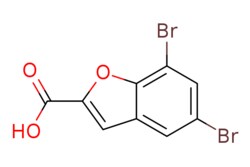 eMolecules​ ChemScene / 57-Dibromo-1-benzofuran-2-carboxylic acid / 100mg / 654775315 / CS-0218378 / 0.000 / 90415-17-1 / MFCD00094315 / 319.936 / C9H4Br2O3