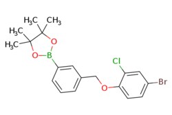 eMolecules​ ChemScene / 2-(3-((4-Bromo-2-chlorophenoxy)methyl)phenyl)-4455-tetramethyl-132-dioxaborolane